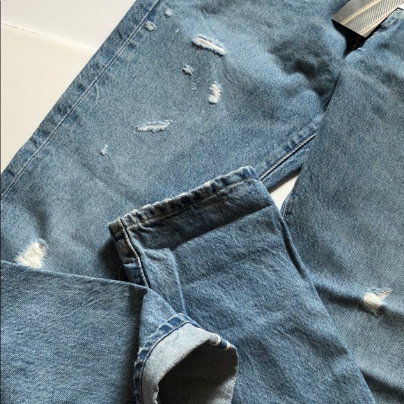 NWT🌸Levi's 501 Slevedge White Oak Cone Denim - Picture 2 of 8